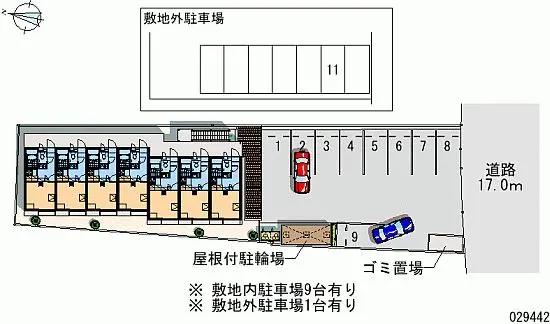 ★手数料０円★倉敷市児島下の町９丁目　月極駐車場（LP）